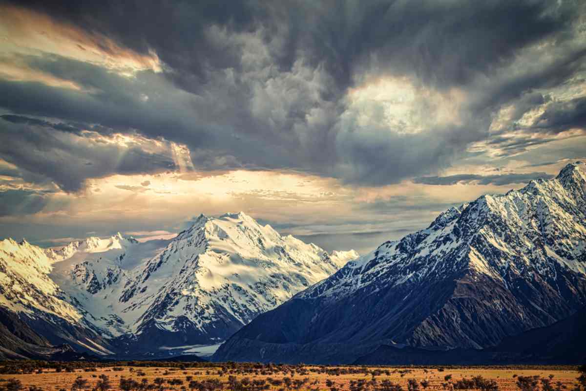 Fox Glacier in New Zealand